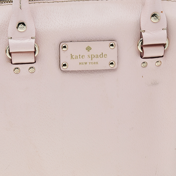 KATE SPADE Pink Leather Wellesley Alessa Satchel - Picture 5 of 9